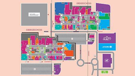 nova eventis hermes filialen|Centerplan .